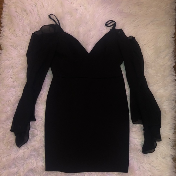 Bcbg Black Mini Dress - Picture 1 of 6